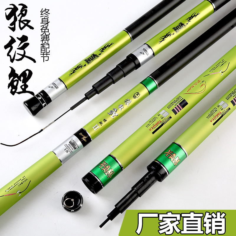 Ice Fishing Reel - Fishing Rod Carbon Fiber Telescopic Spinning