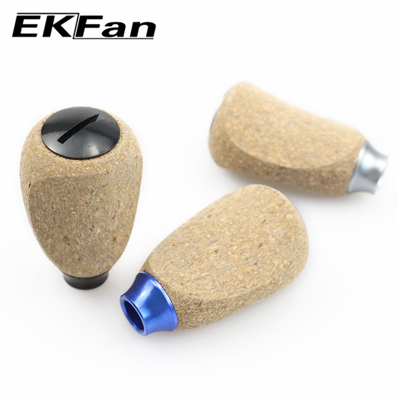 EKFan 1PC 42mm Cork Wooden Spi - Reel Drag Knob ulasan dan harga