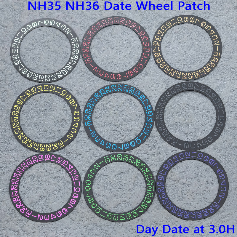 Customized NH35 Movement Date  - Reel Case ulasan dan harga