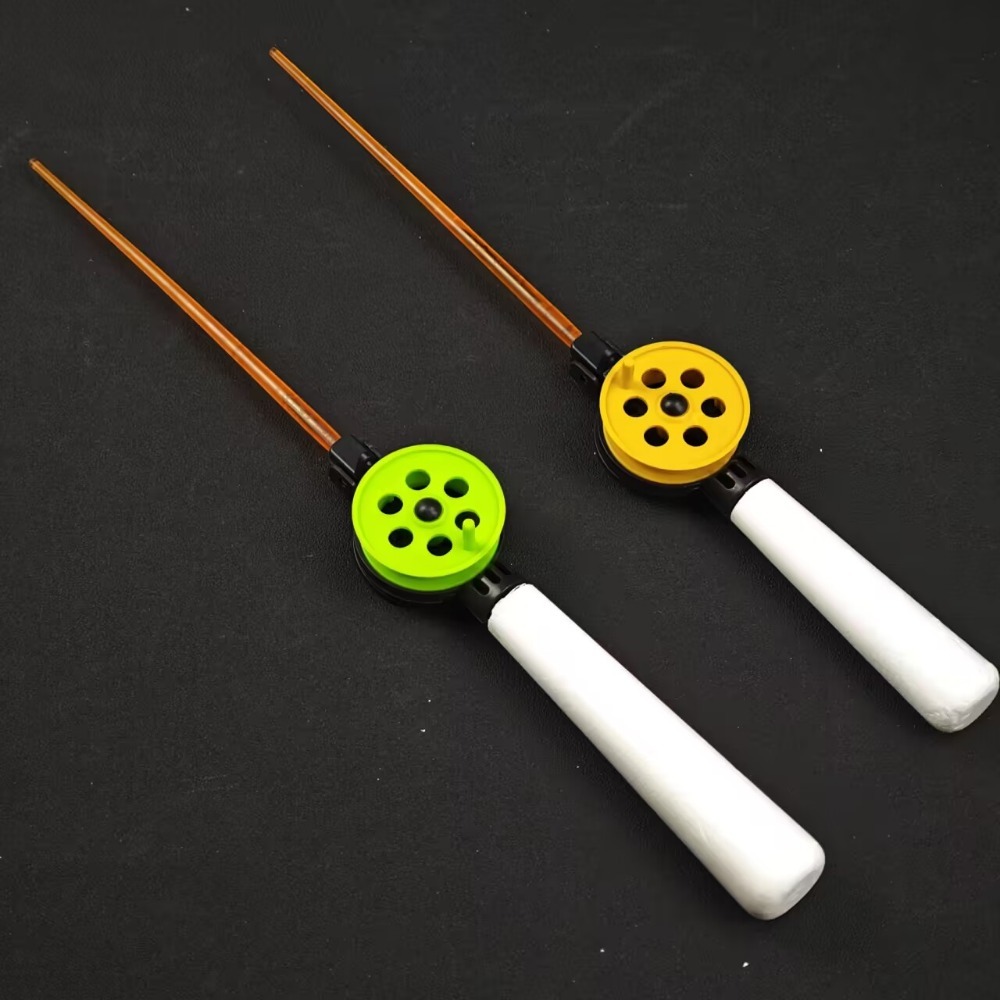 1pc Mini Ice Fishing Rod with  - Ice Fishing Reel ulasan dan harga