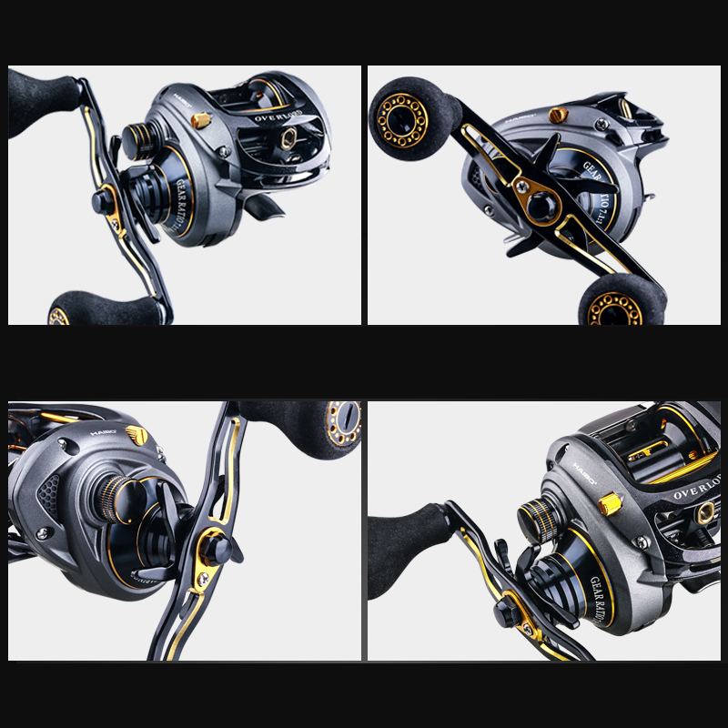 Haibo OVERLOAD Baitcasting Fis - Abu Garcia Reel Max ulasan dan harga