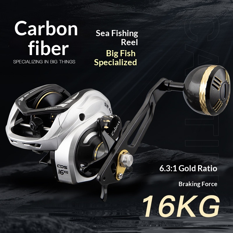 Exbert Baitcasting Reel Metal  - Trolling Reel ulasan dan harga