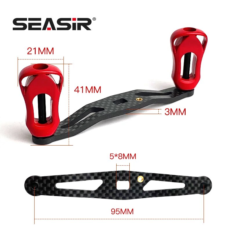 SEASIR Carbon Fiber Fishing Re - Reel Drag Knob ulasan dan harga