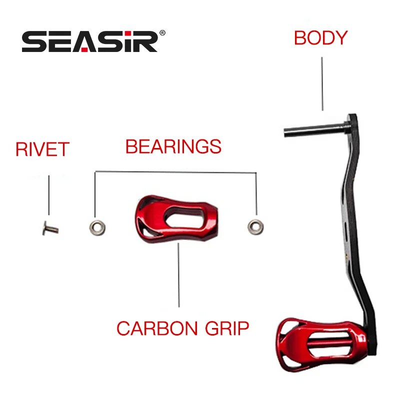 SEASIR Carbon Fiber Fishing Re - Reel Drag Knob ulasan dan harga