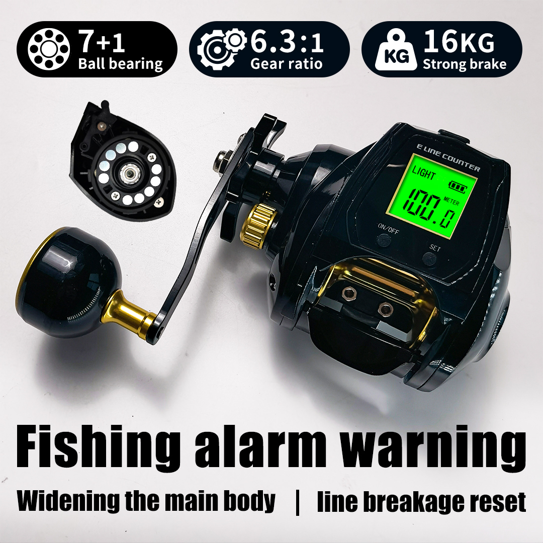 16-kilogram braking force, 6.3 - Trolling Reel ulasan dan harga