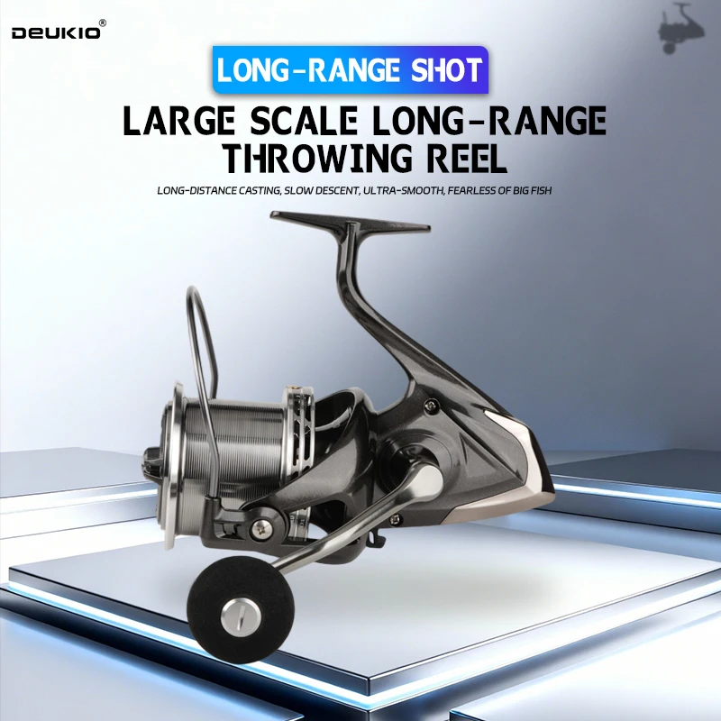 DEUKIO Spinning Fishing Reel 8 - Surf Reel ulasan dan harga