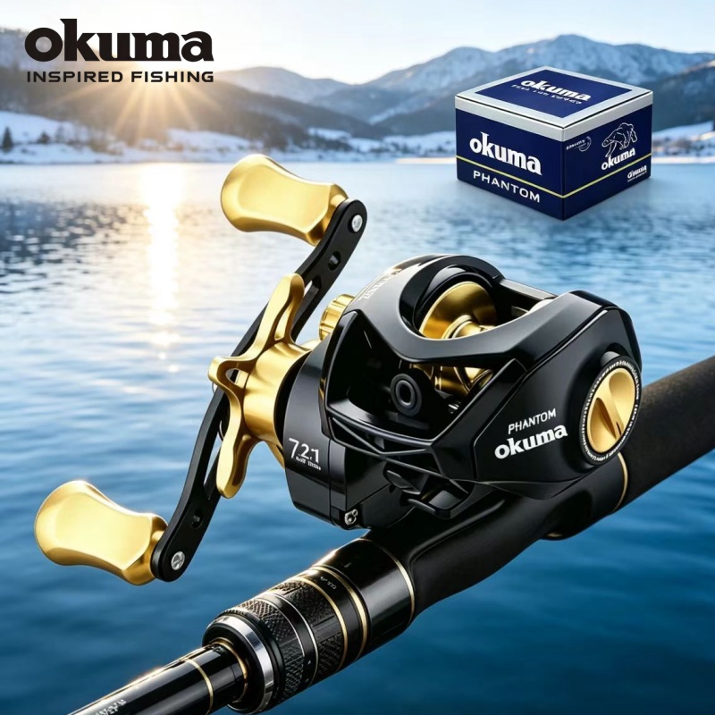 OKUMA Baitcaster Fishing Reel  - Surf Reel ulasan dan harga