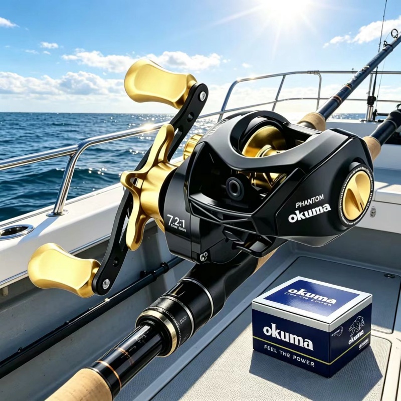 OKUMA Baitcaster Fishing Reel  - Surf Reel ulasan dan harga